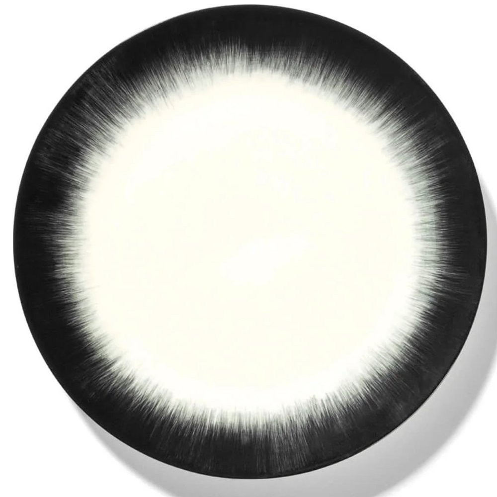 SERAX X Ann Demeulemeester set of two porcelain plates